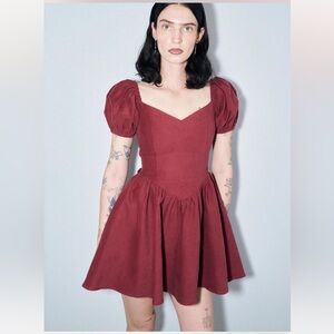 XS Fashion Brand Company Oxblood Virgin Mini